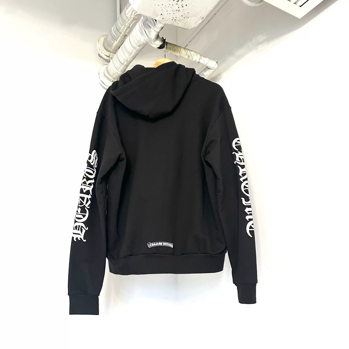 Chrome Hearts Black Sword Zip Hoodie