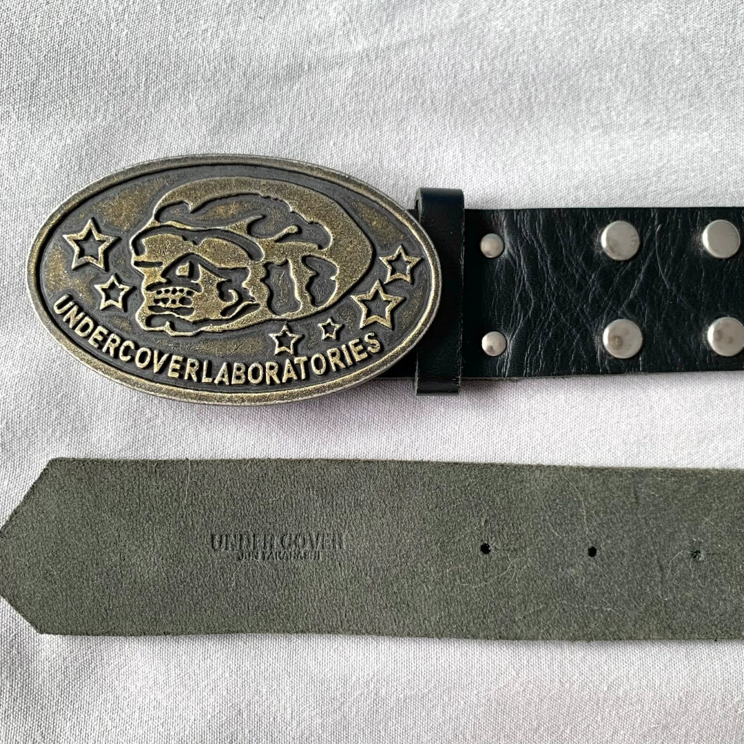 Undercover Skull Punk Rivet Belt