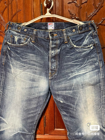 PRPS Men's Wide-Leg Denim Jeans