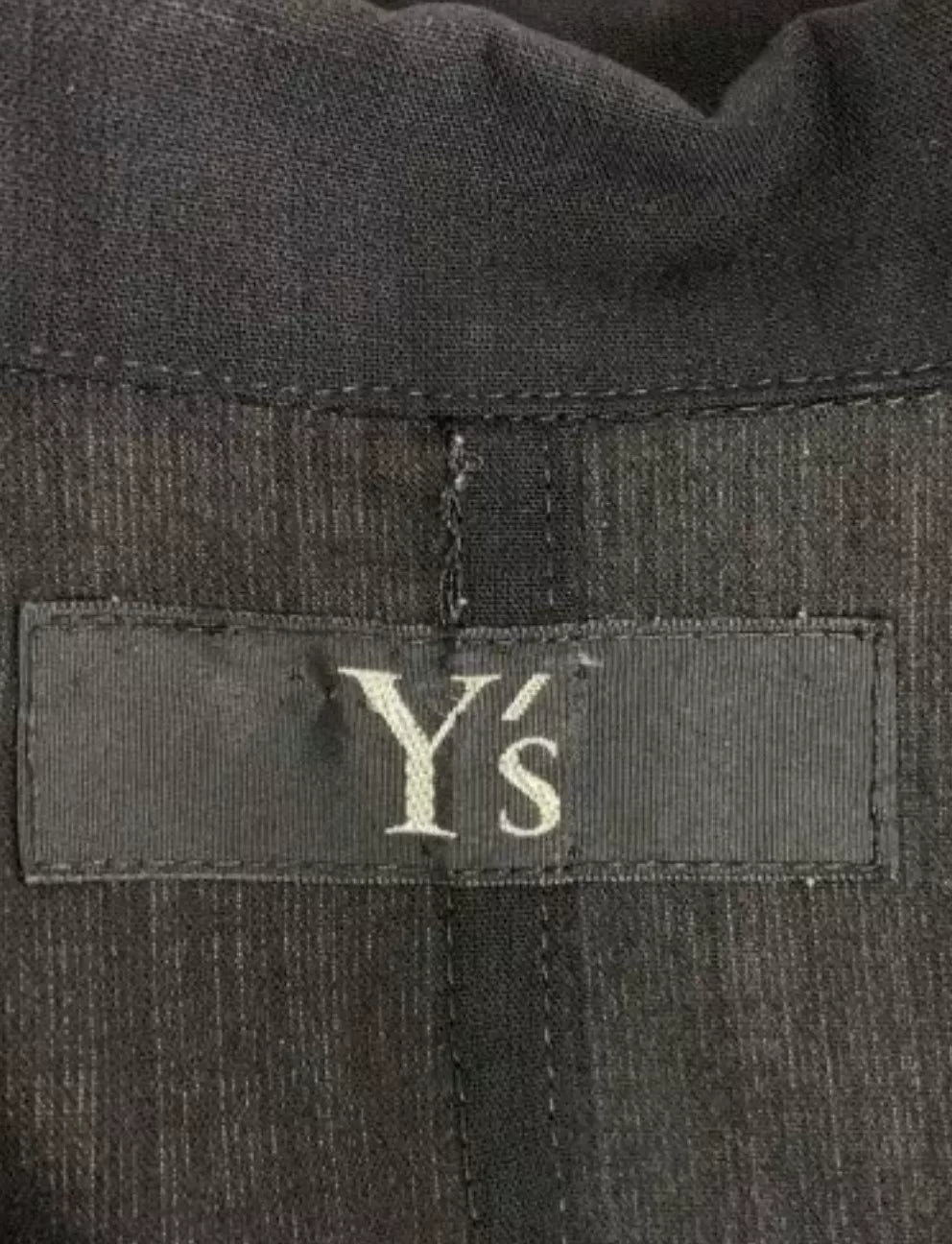 Y's Yohji Yamamoto Wool Sleeveless Shirt