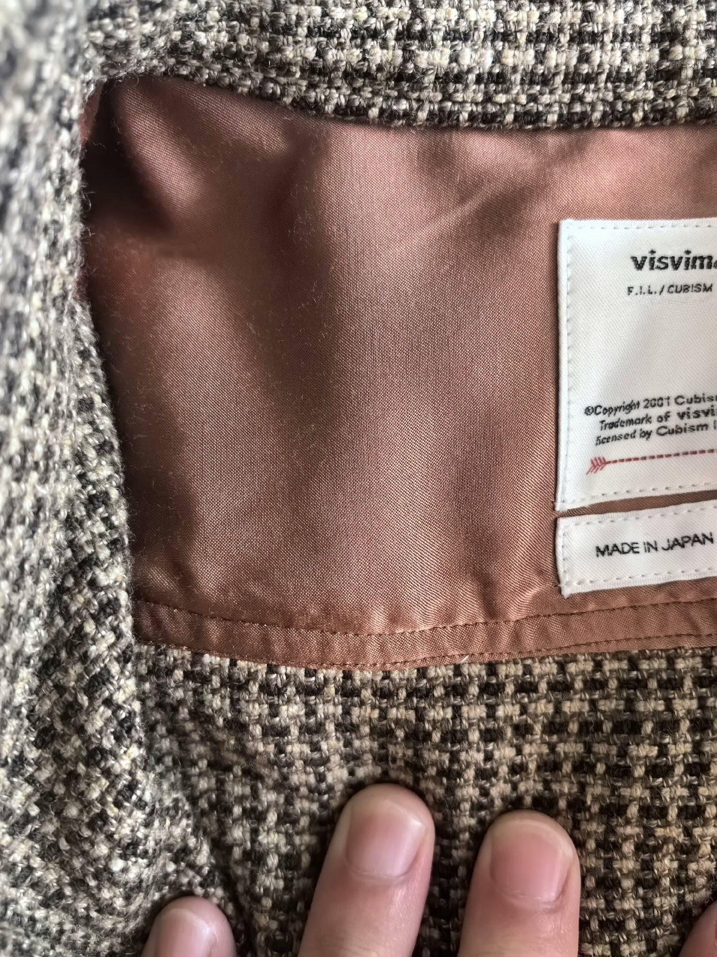 Visvim LUMBER L/S Houndstooth Shirt