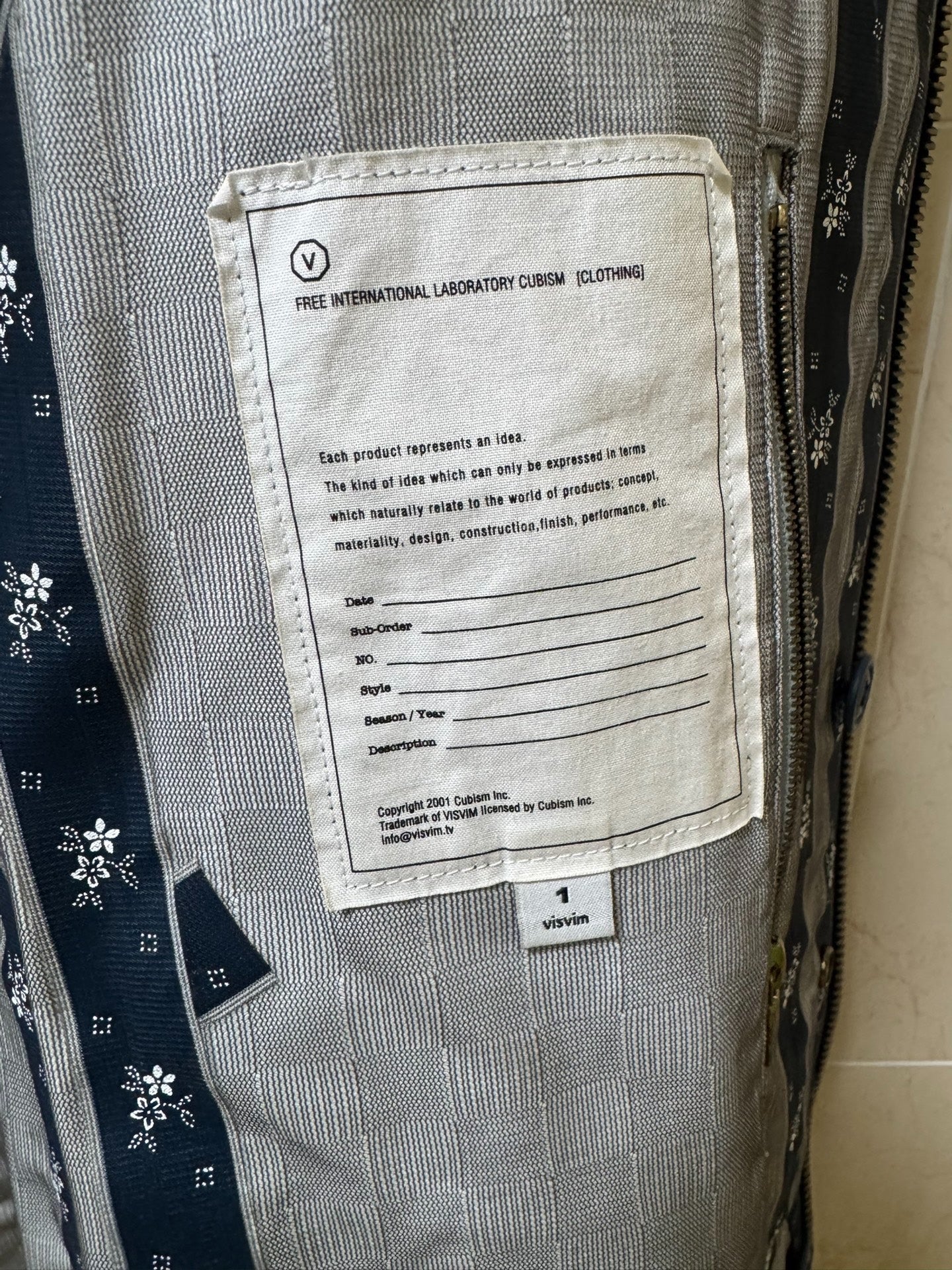 visvim awol smock 3l gore-tex coat