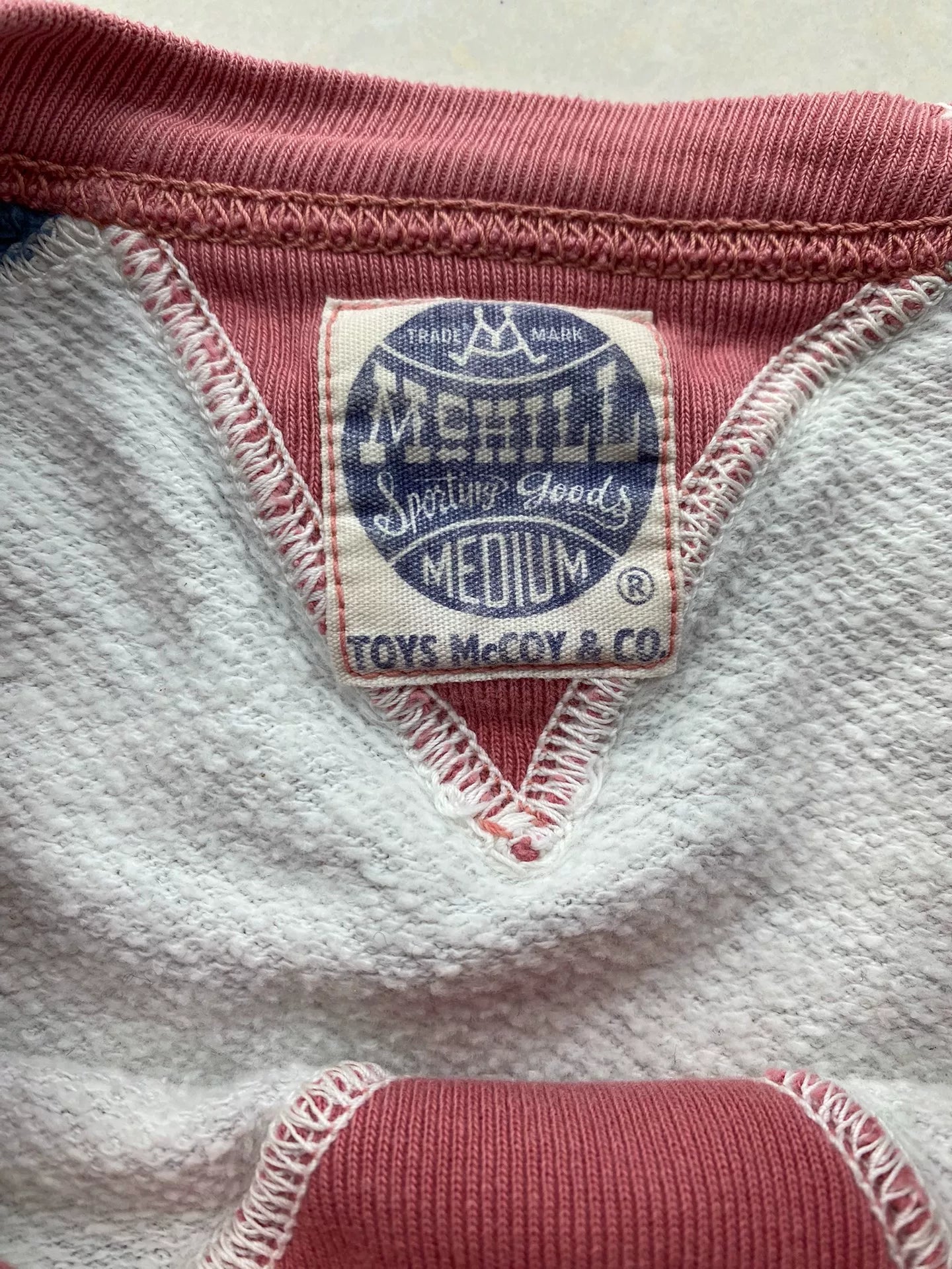 multi-colored long sleeve graphic sweatshirt