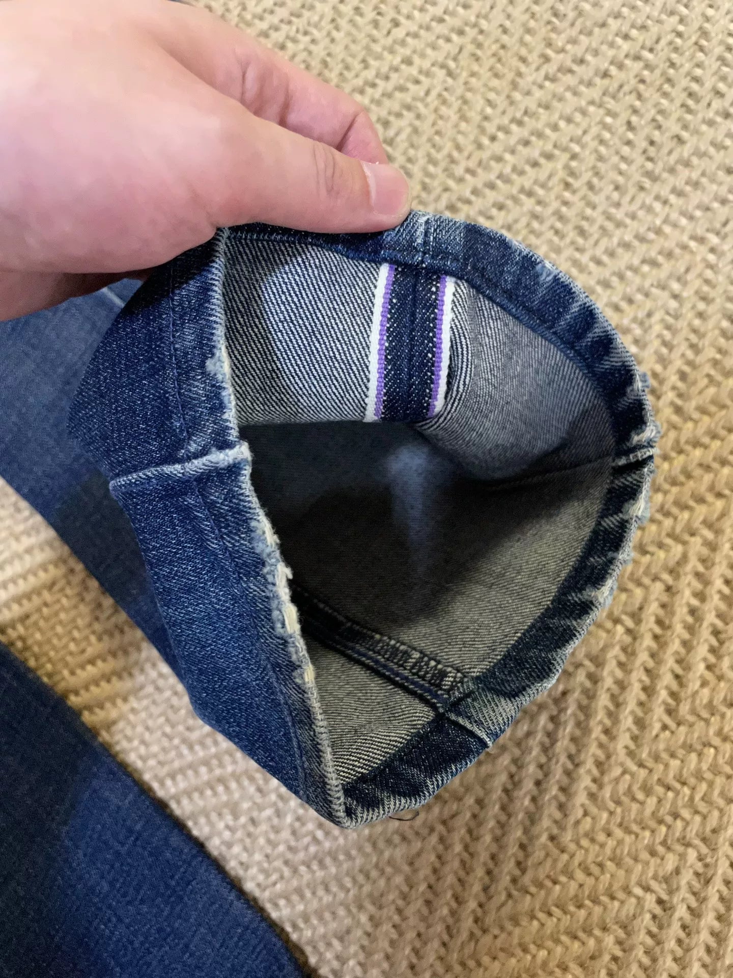 NEIGHBORHOOD Early Seam Washed Jeans