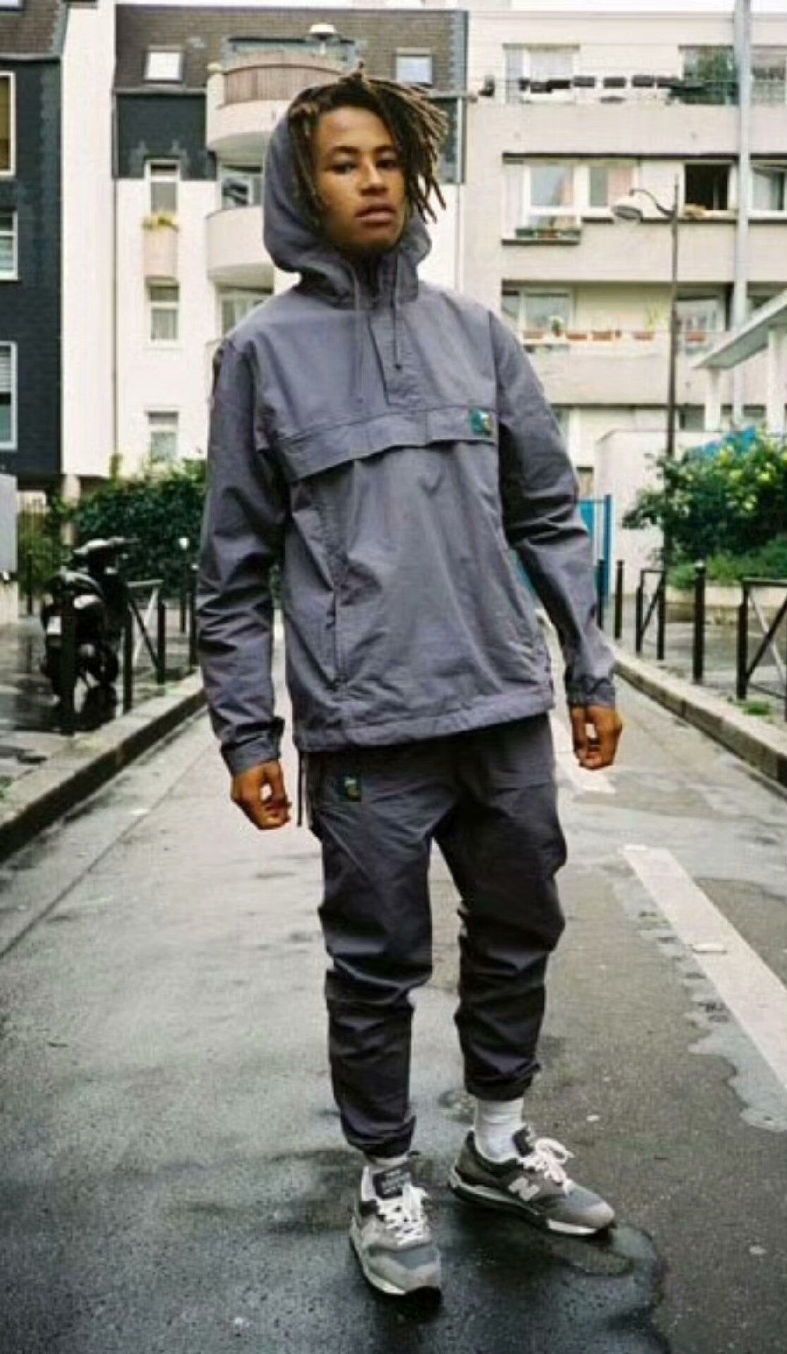 patta x carhartt nimbus pullover jacket