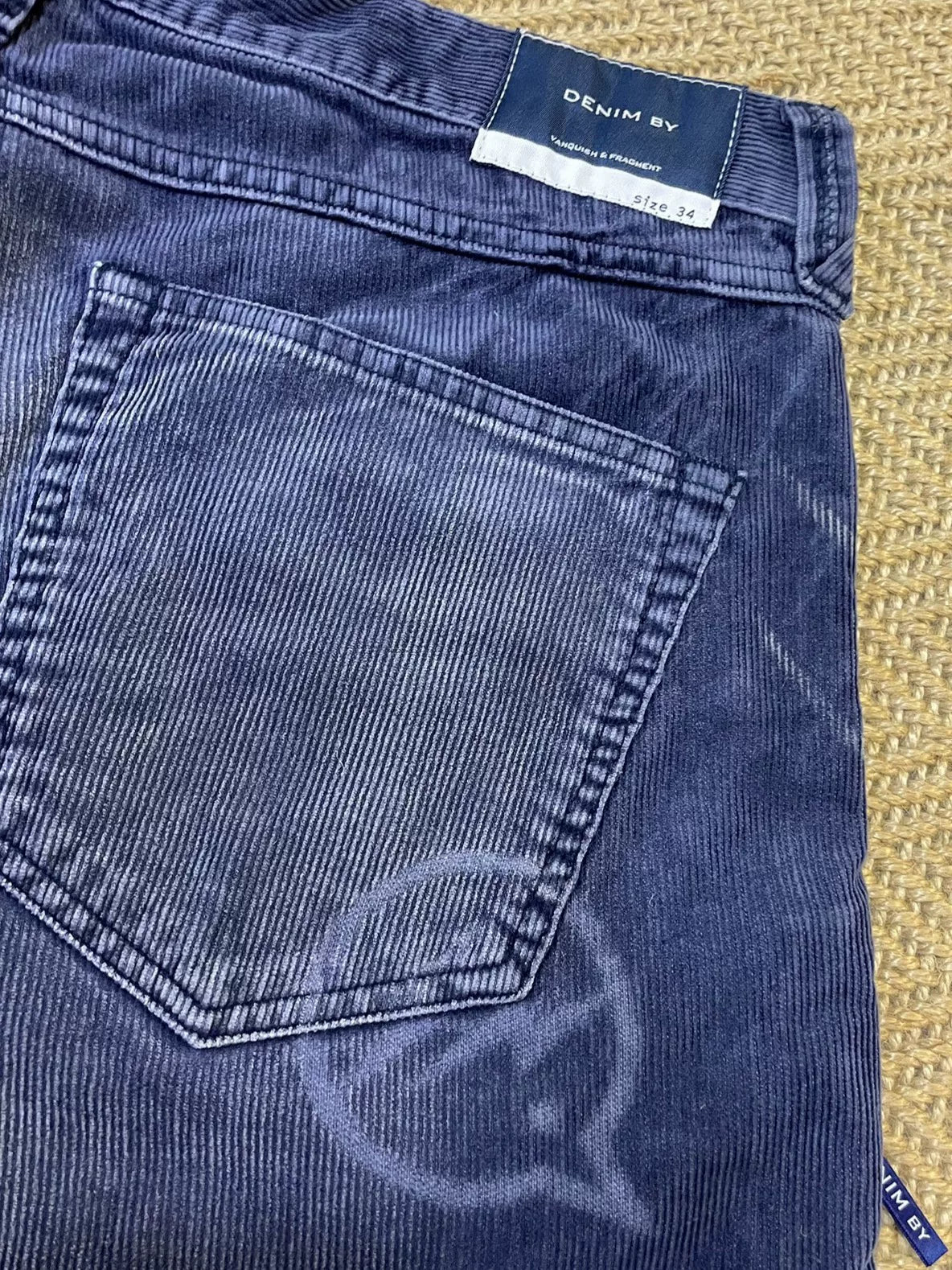 Vanquish Fragment Washed Corduroy Pants