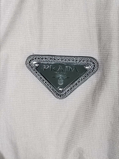 Prada Down Jacket in Gray Color