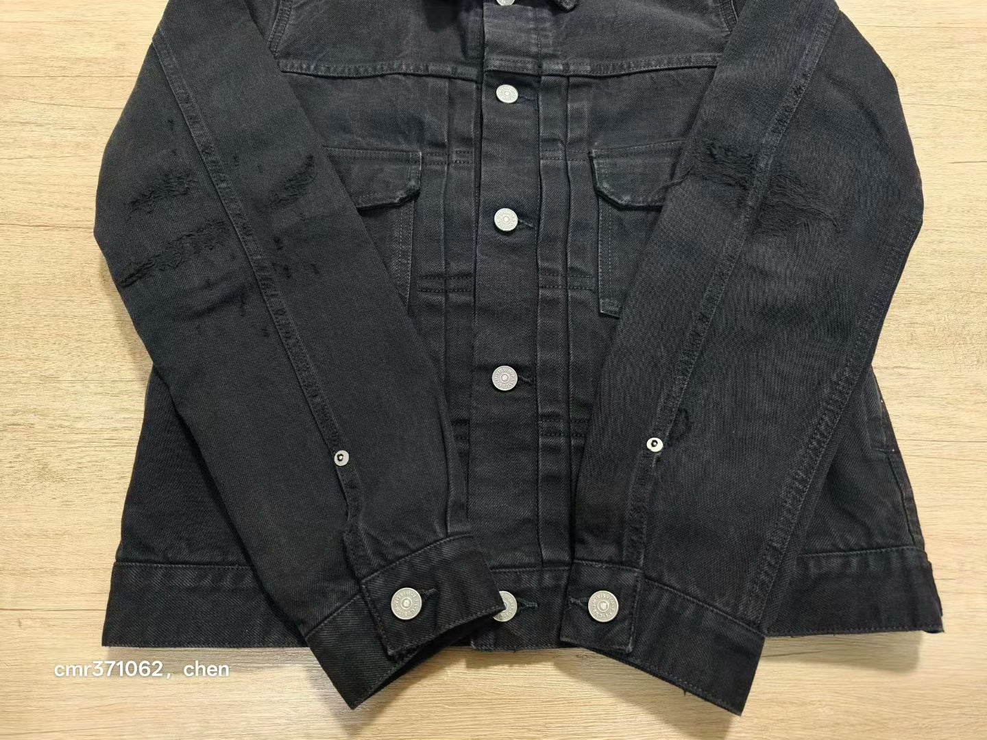 VISVIM 21 ICT 101 JKT CMYK BLK DMGD