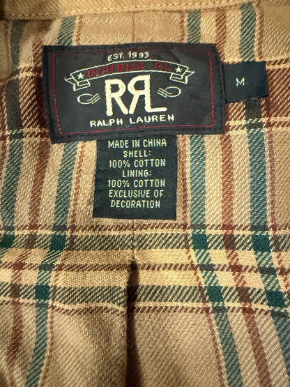 RRL Ralph Lauren Khaki Cotton Jacket
