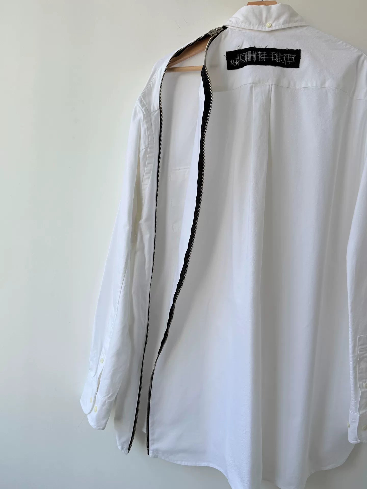 white long sleeve shirt by takahiromiyashita