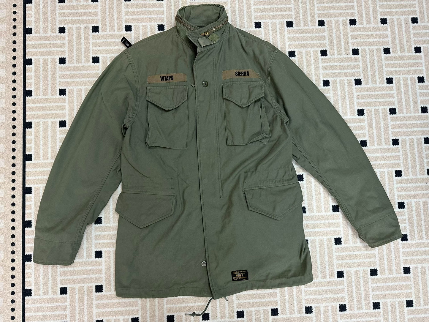 WTAPS 15AW M-65 NYCO Satin Jacket