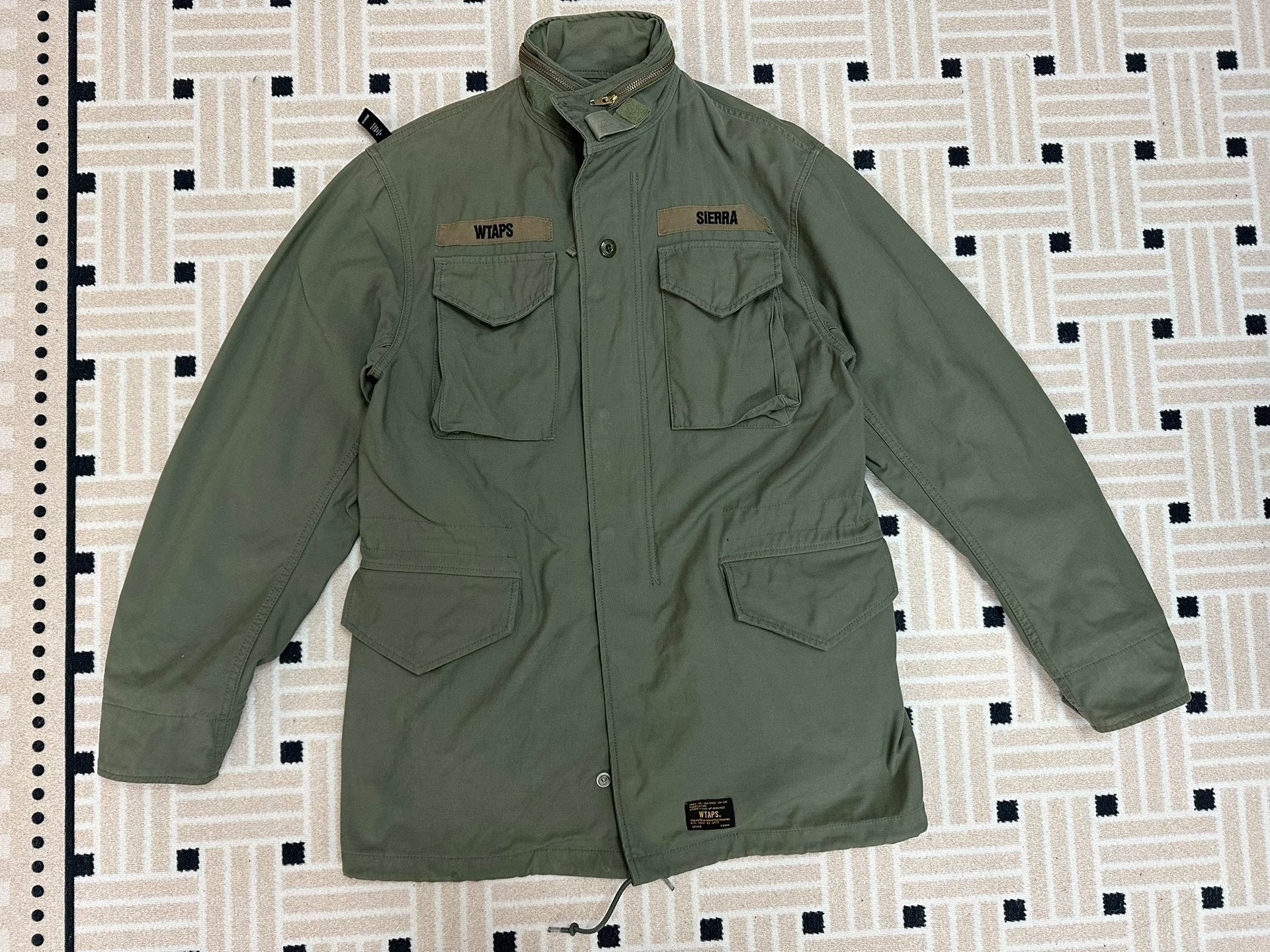 WTAPS 15AW M-65 NYCO Satin Jacket