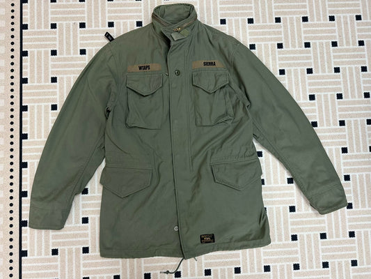 WTAPS 15AW M-65 NYCO Satin Jacket