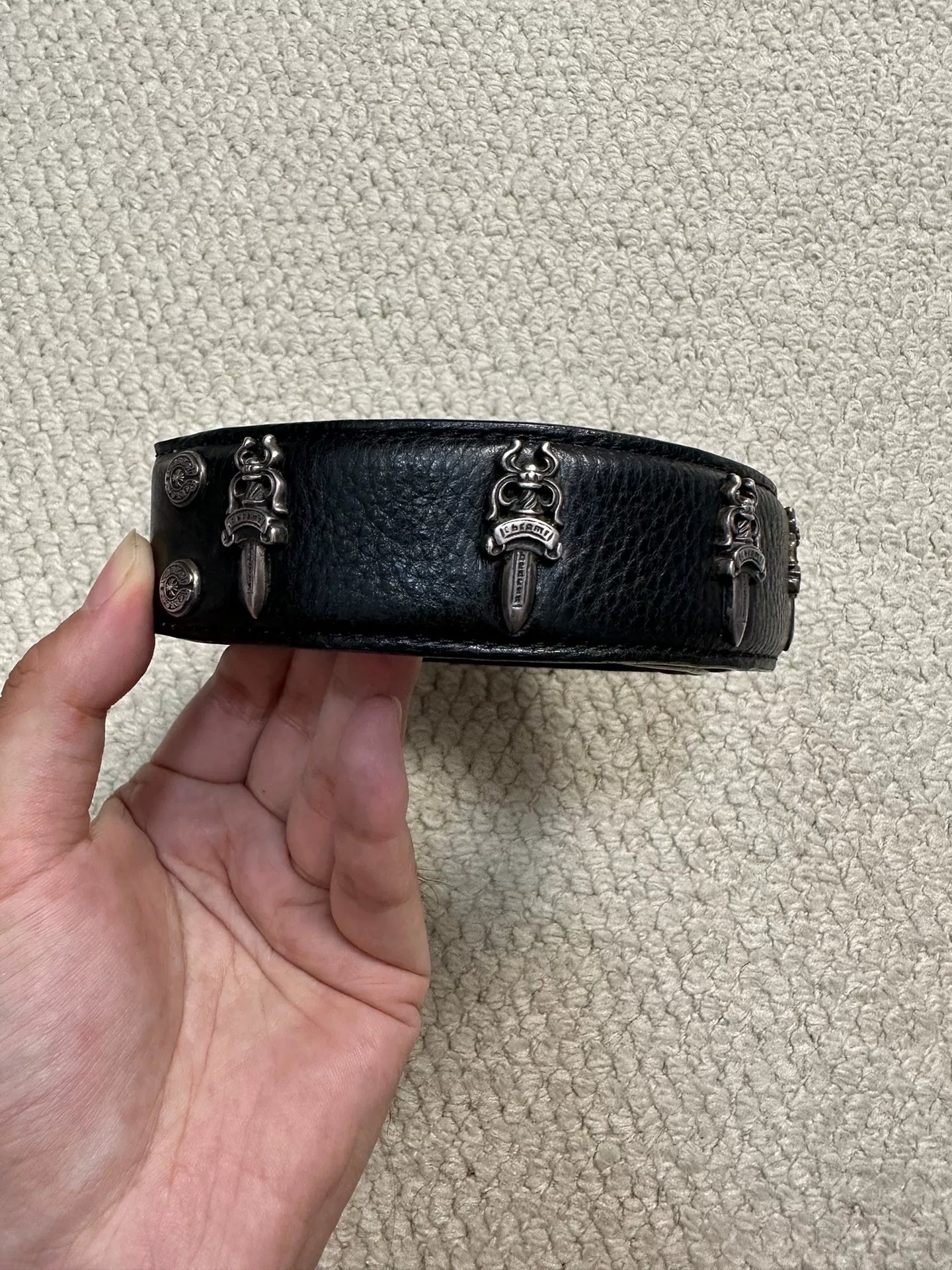 Chrome Hearts All Dagger Belt