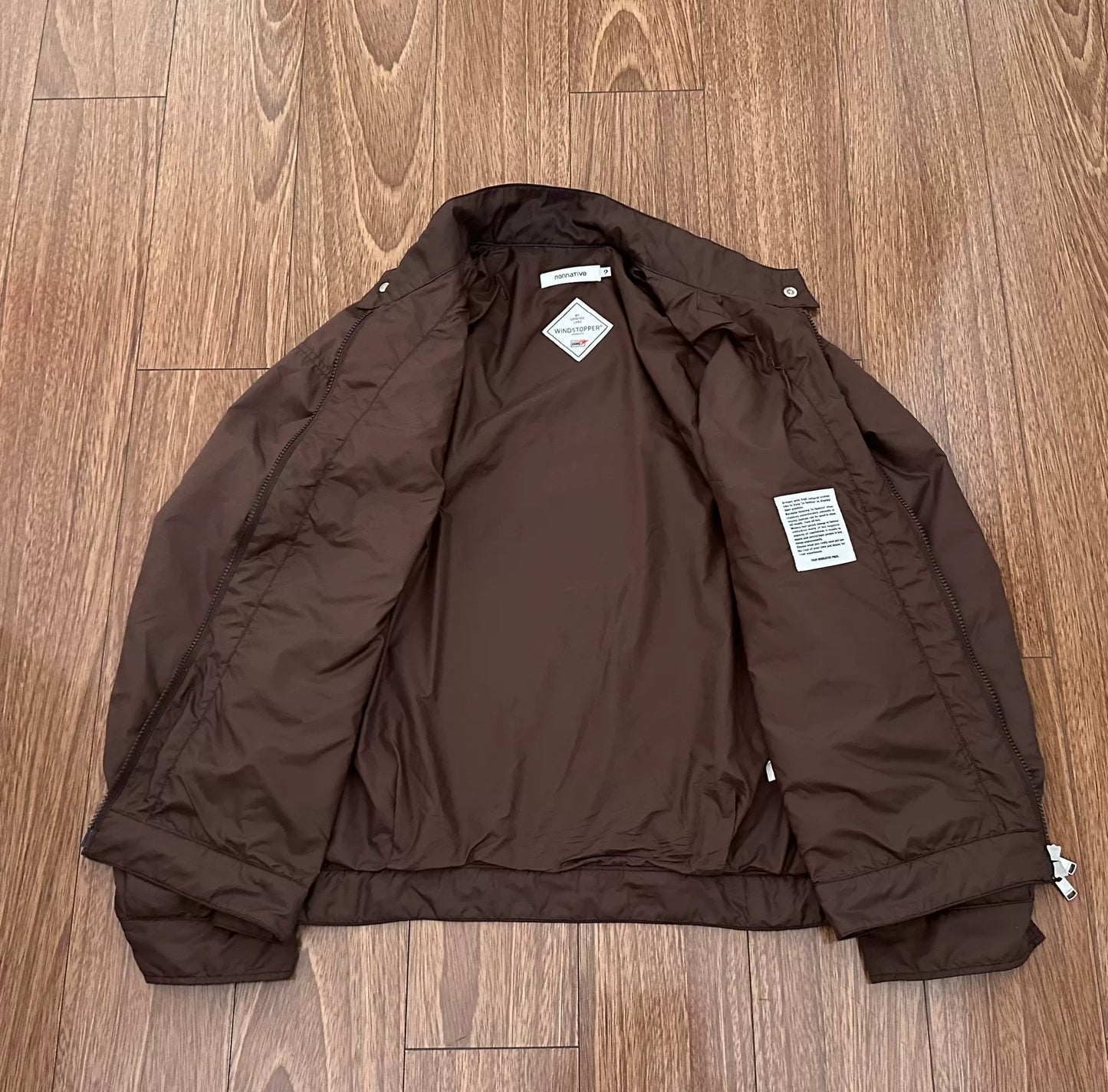 nonnative gore-tex waterproof windbreaker jacket