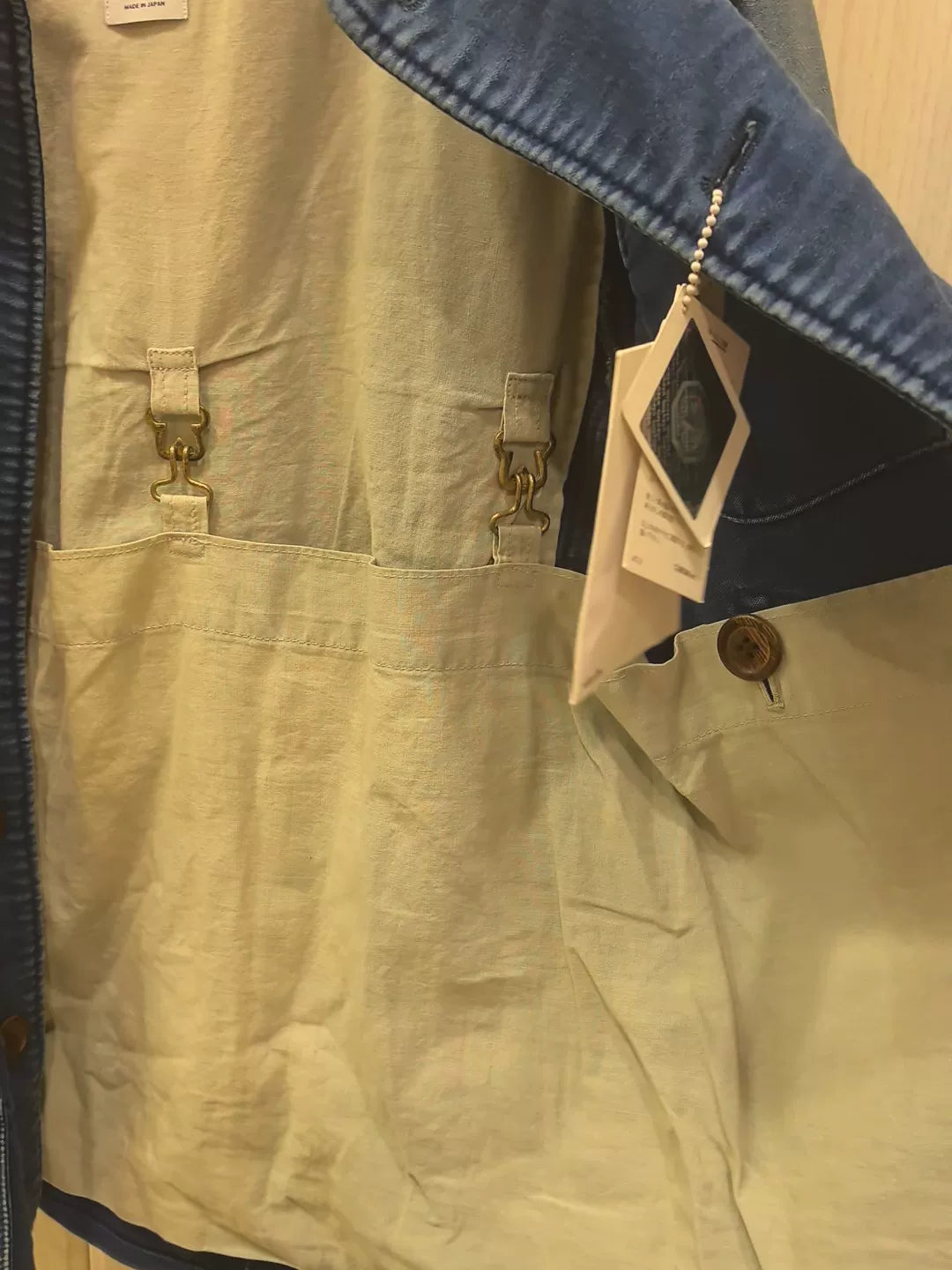 Visvim Minie Hunting DMGD MOLESIN Jacket