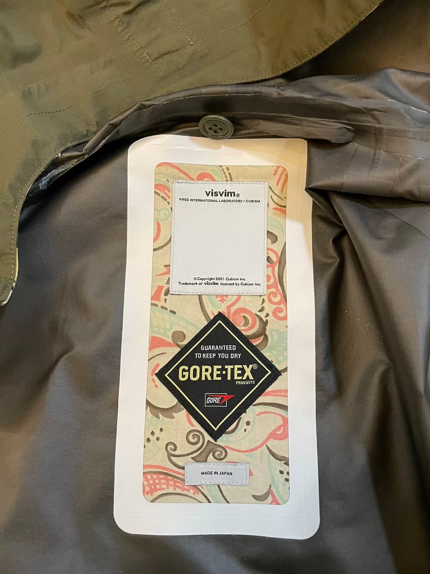 visvim TOTEM PARKA GORE-TEX