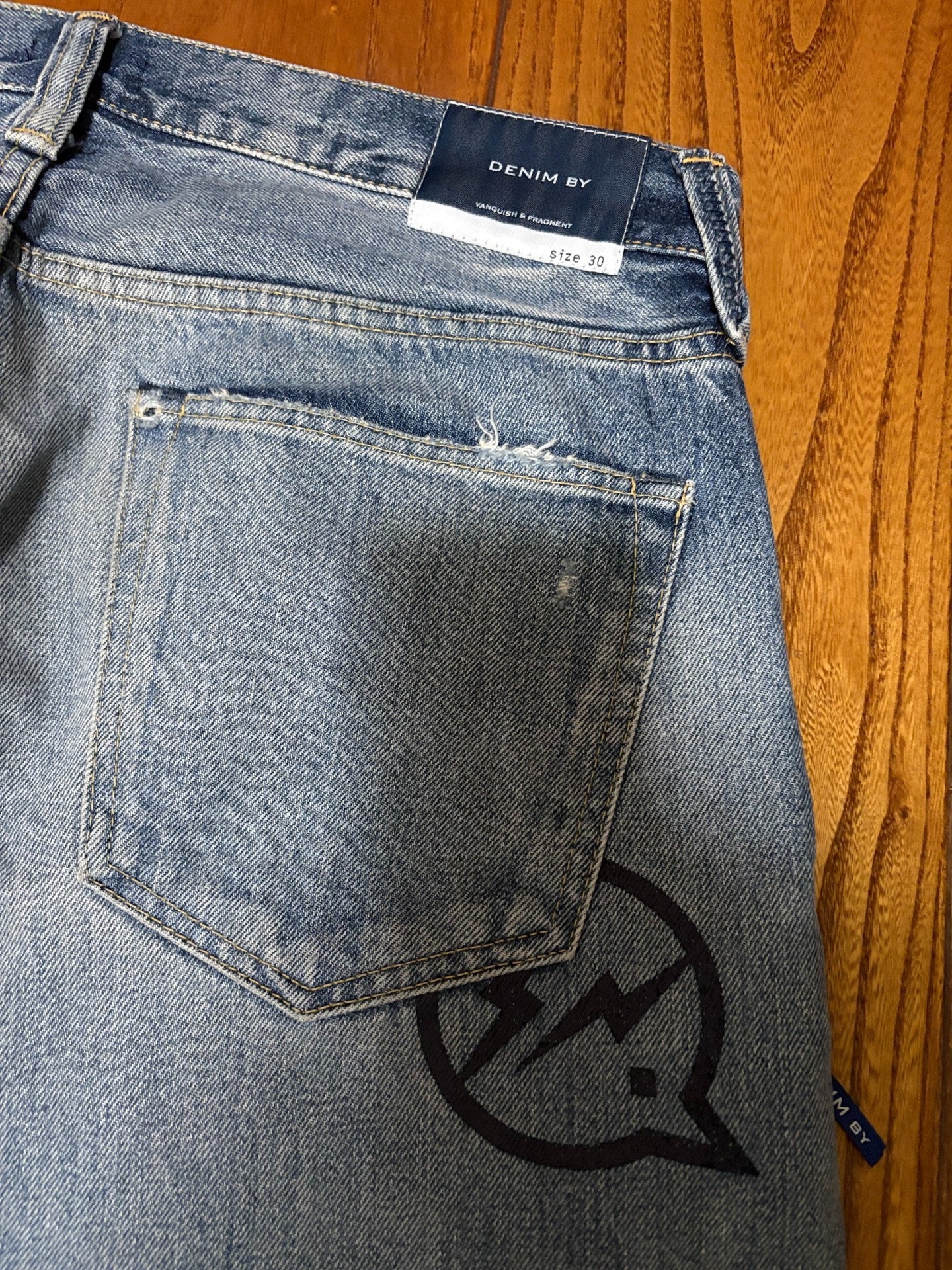 Vanquish & Fragment Lightning Jeans