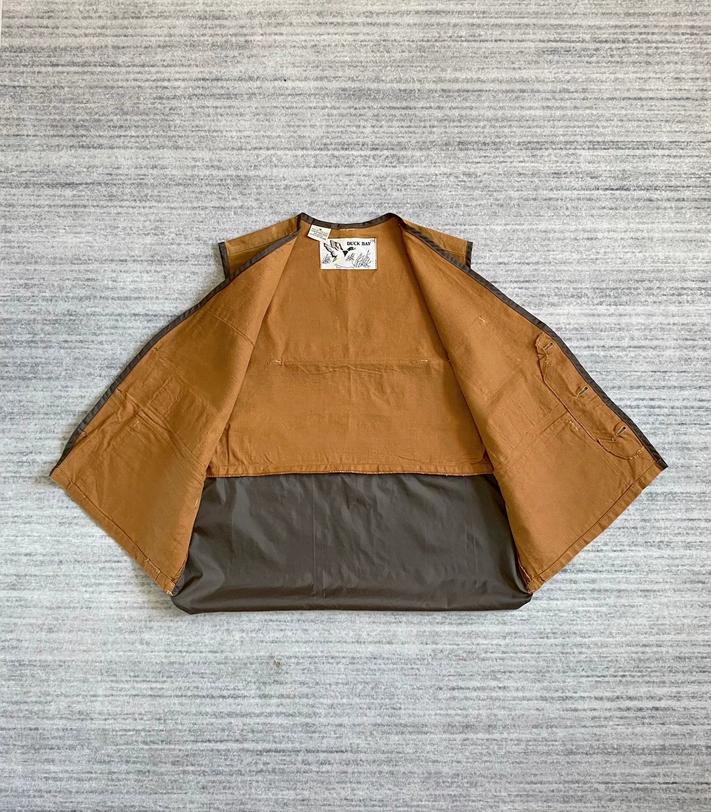 vintage duck bay hunting vest 60s