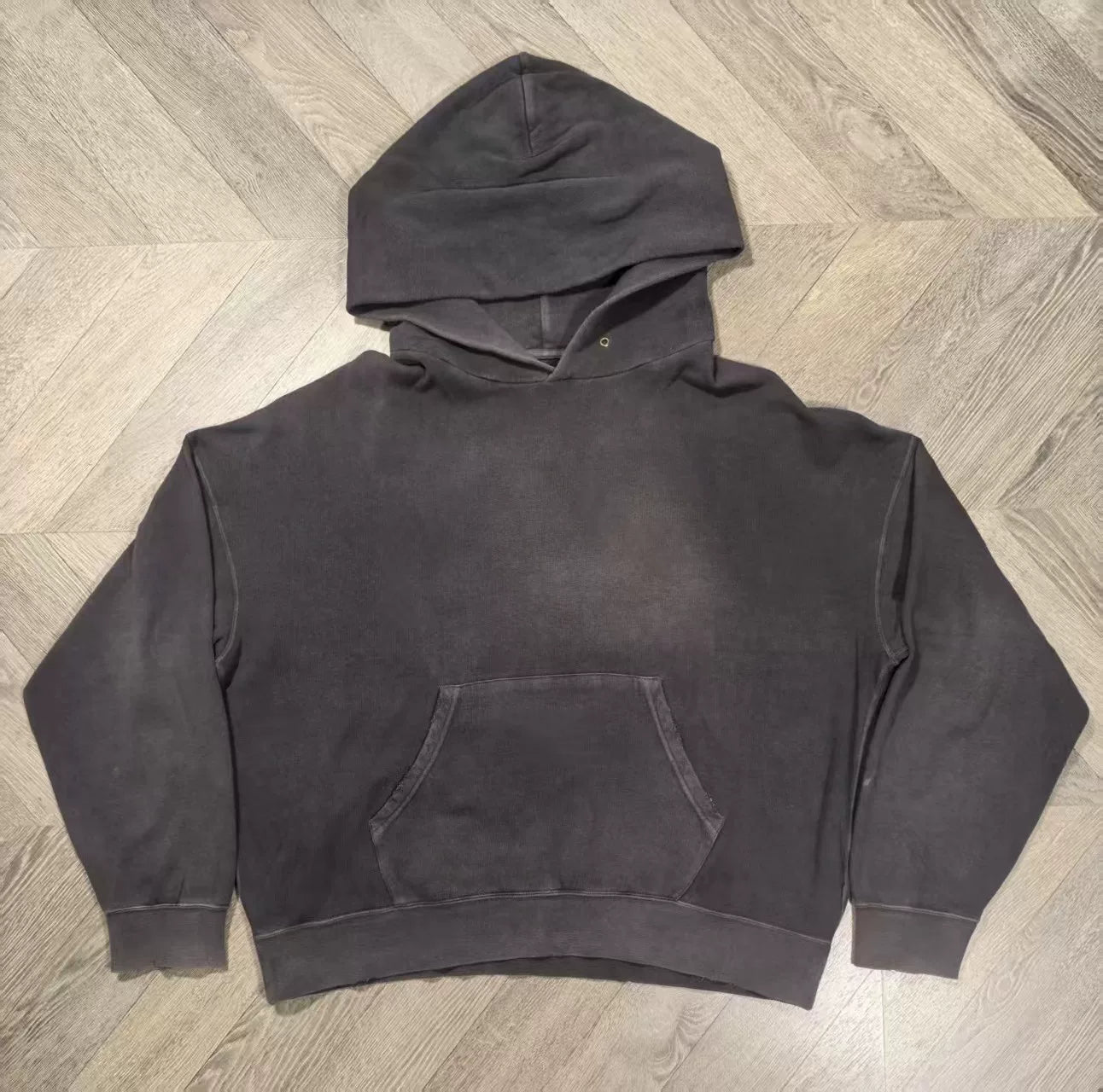 visvim uneven dye amplus hoodie