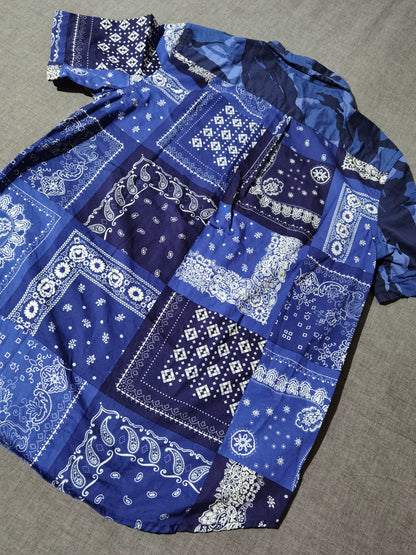 RRL Ralph Lauren Bandana Patchwork Shirt