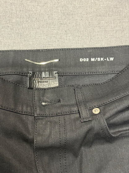 Saint Laurent SS16 Black Biker Skinny Jeans