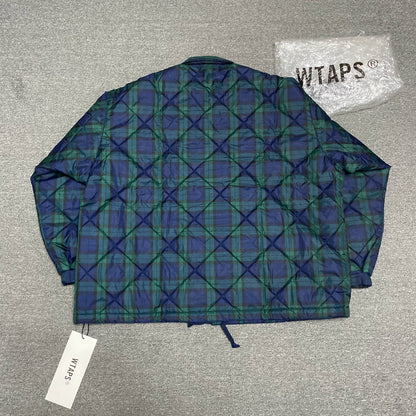 WTAPS 22AW CHIEF Plaid Puffer Jacket