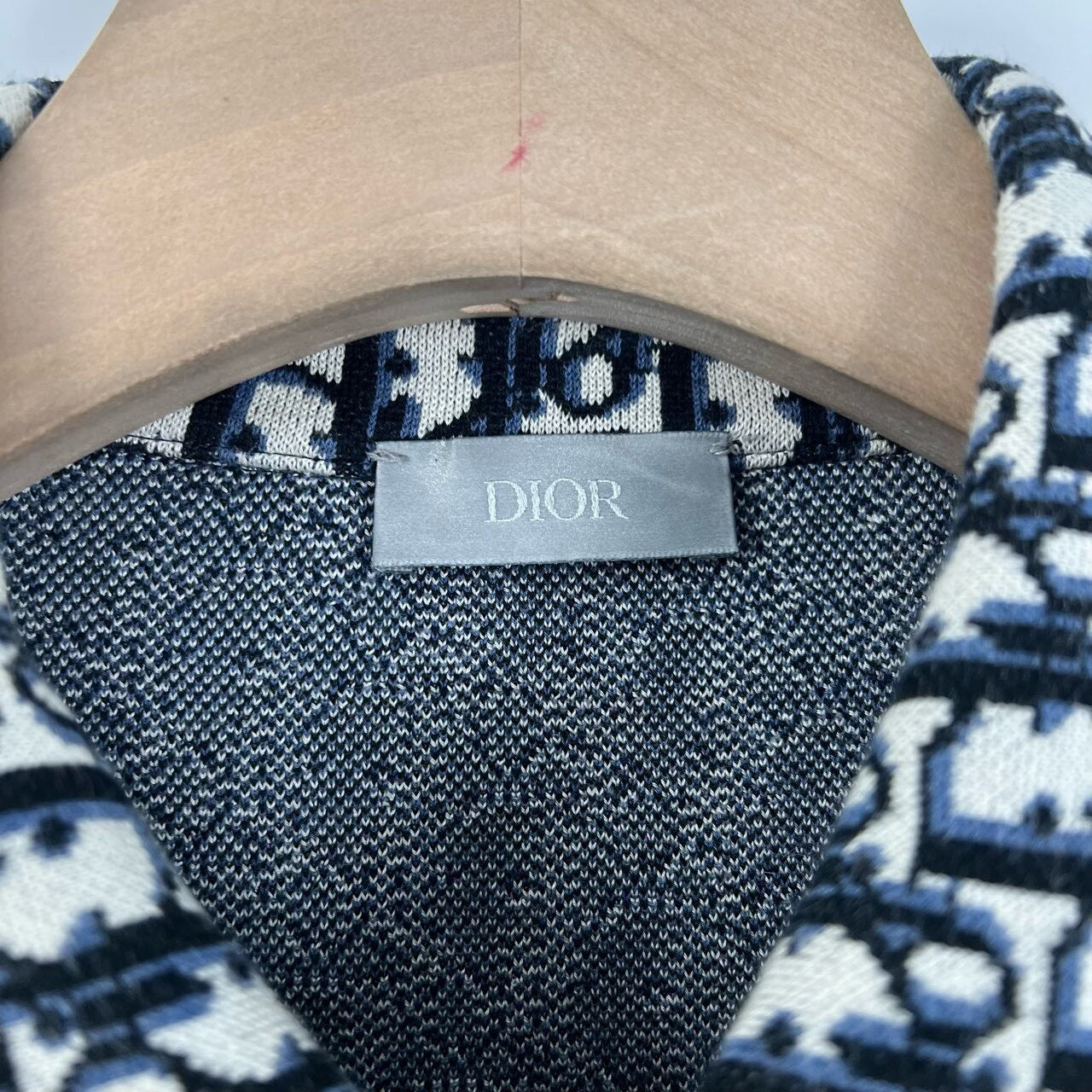 Dior Monogram Logo Knit Shirt