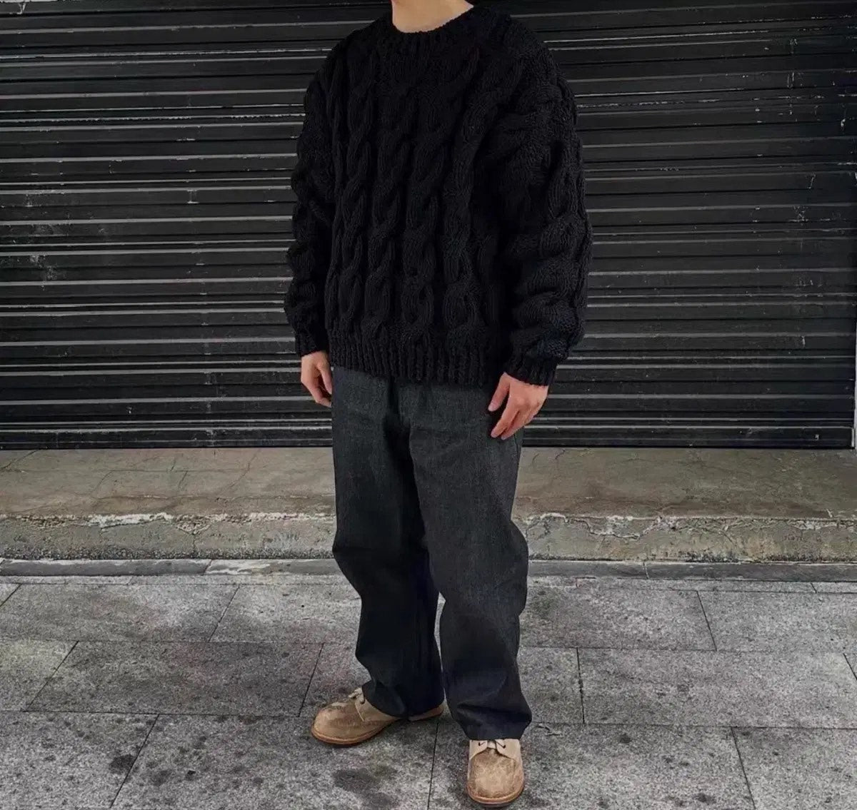 Visvim 23ss Amplus Fisherman Hand Knit