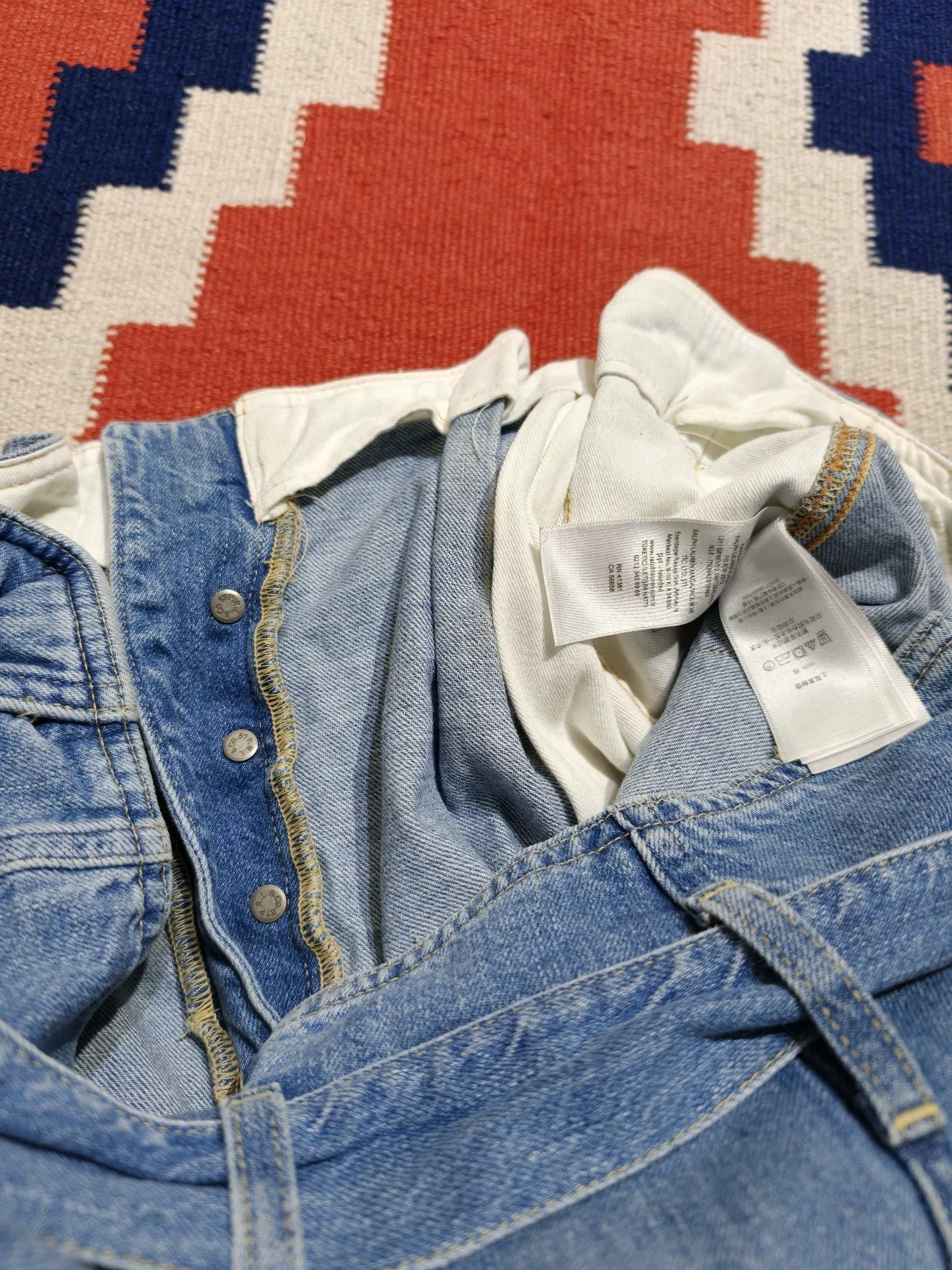 Polo Ralph Lauren Loose Belted Jeans