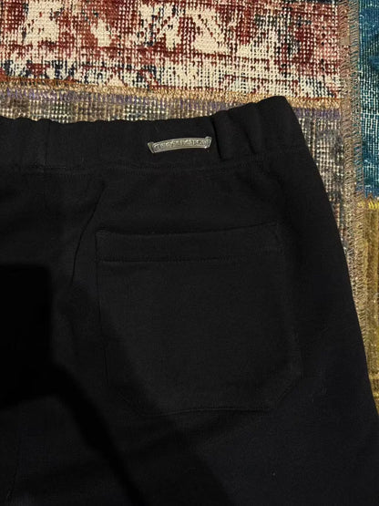 Chrome Hearts Black Embroidered Shorts