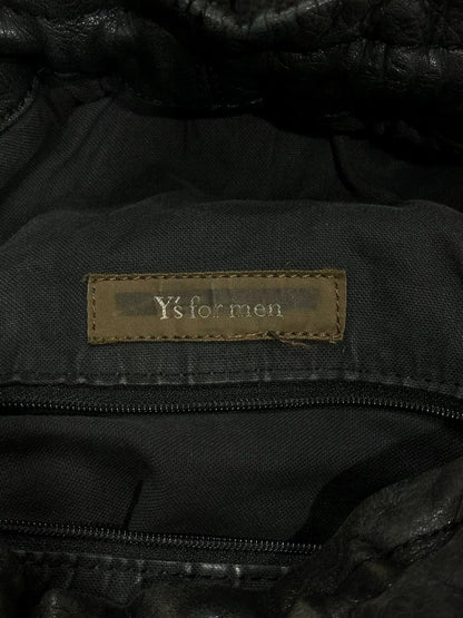 Yohji Yamamoto Y's Men's Sheepskin Backpack