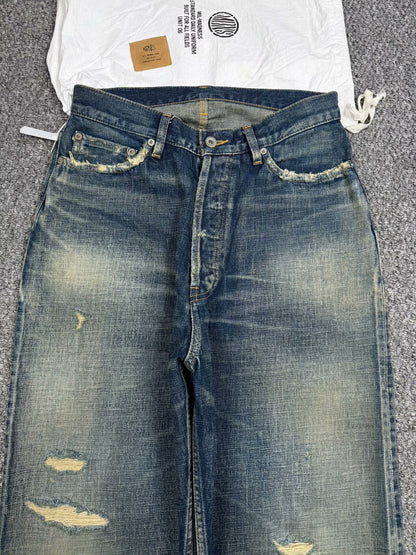 madness distressed denim pants for casual styling