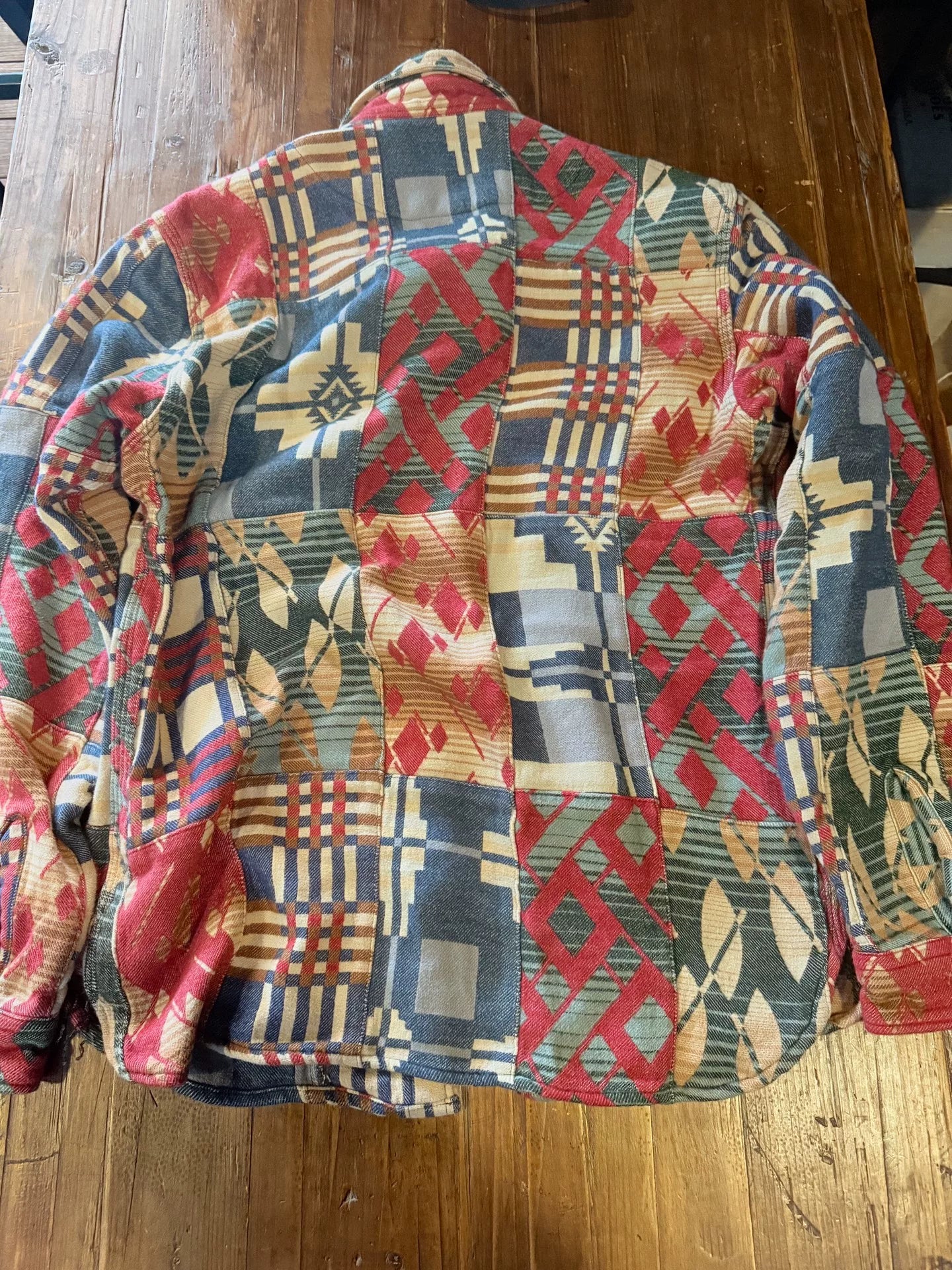 RRL Patchwork Shirt