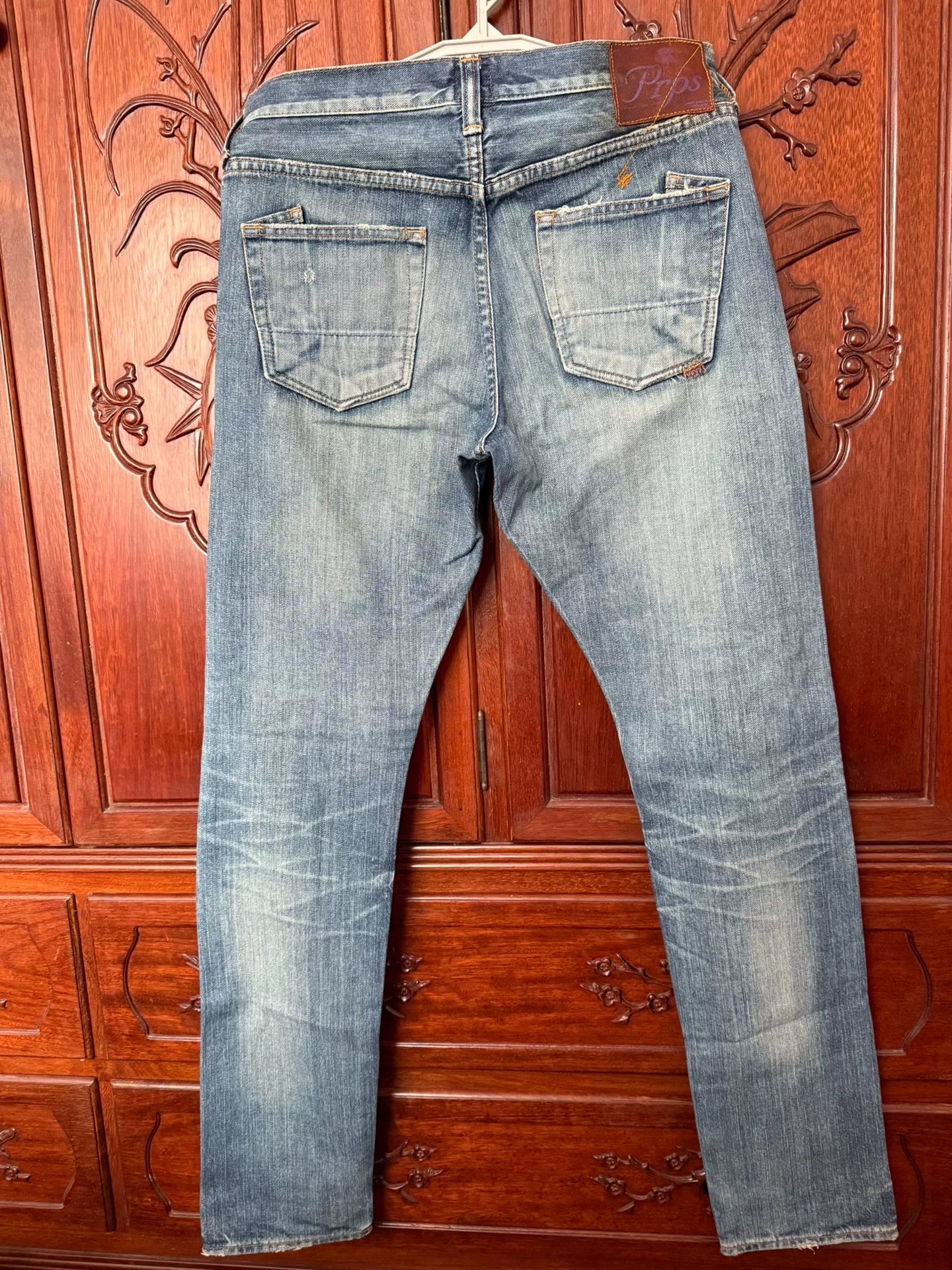 PRPS Men's W30 Straight-Leg Jeans
