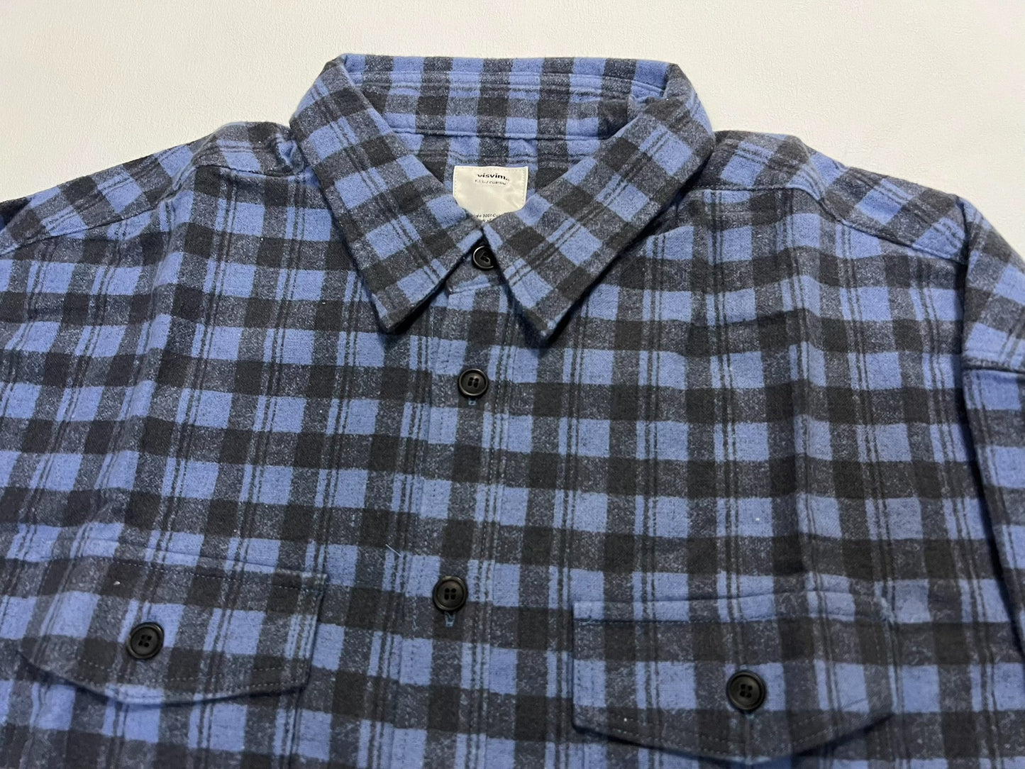 visvim 22AW Pioneer Khadi Check Shirt