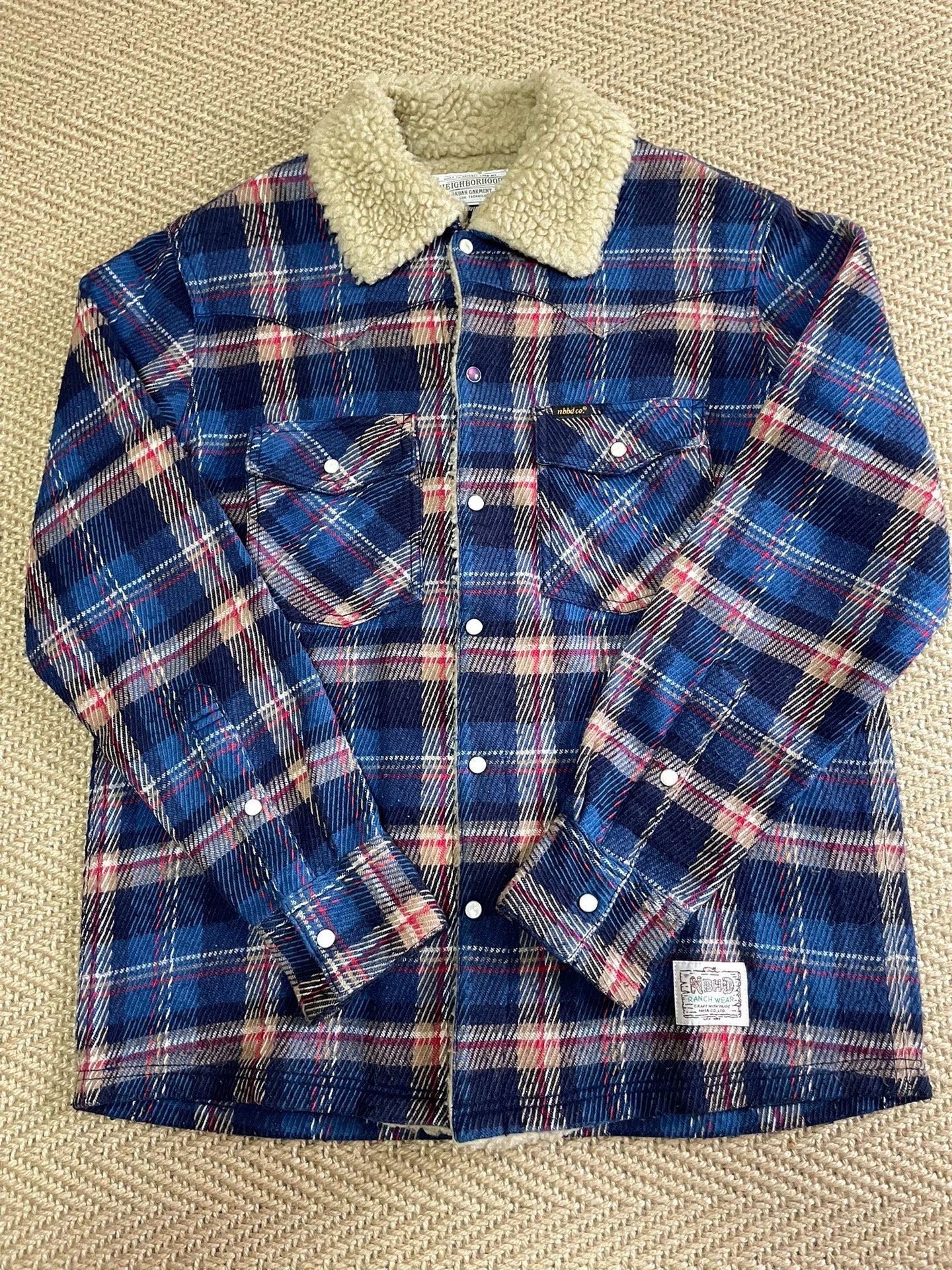 NEIGHBORHOOD KING BOA Plaid Jacket