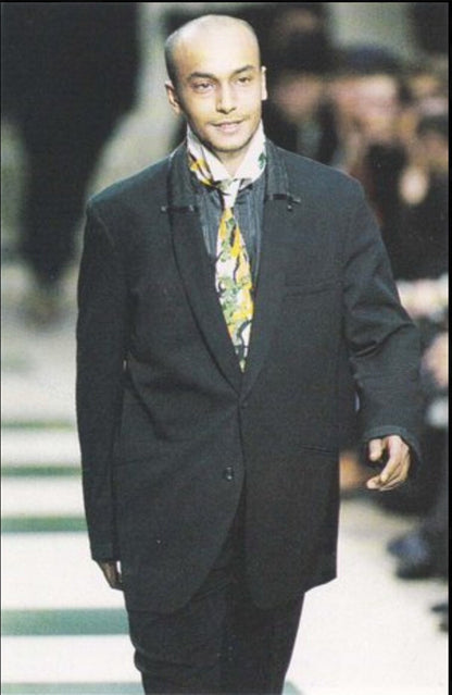 Yohji Yamamoto Silk Embroidered Suit