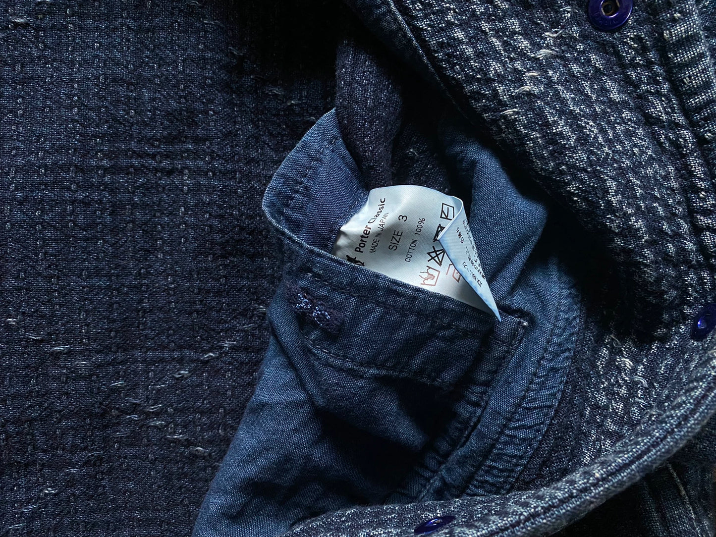 porter classic sashiko original mil-shirt jacket