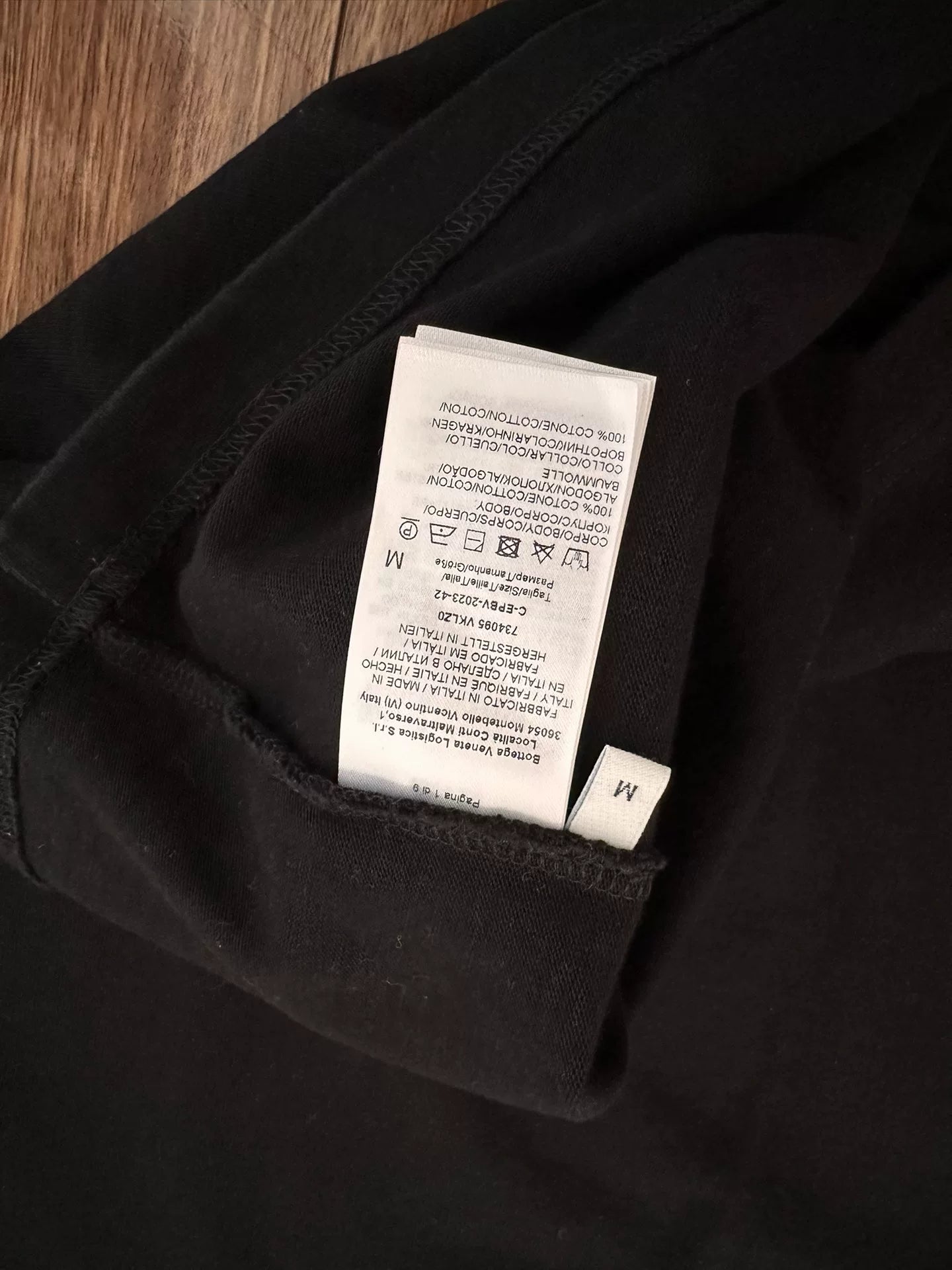 Bottega Veneta Logo Embroidered Short Sleeve Tee