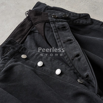 A.PRESSE Silk Cotton Casual Trousers