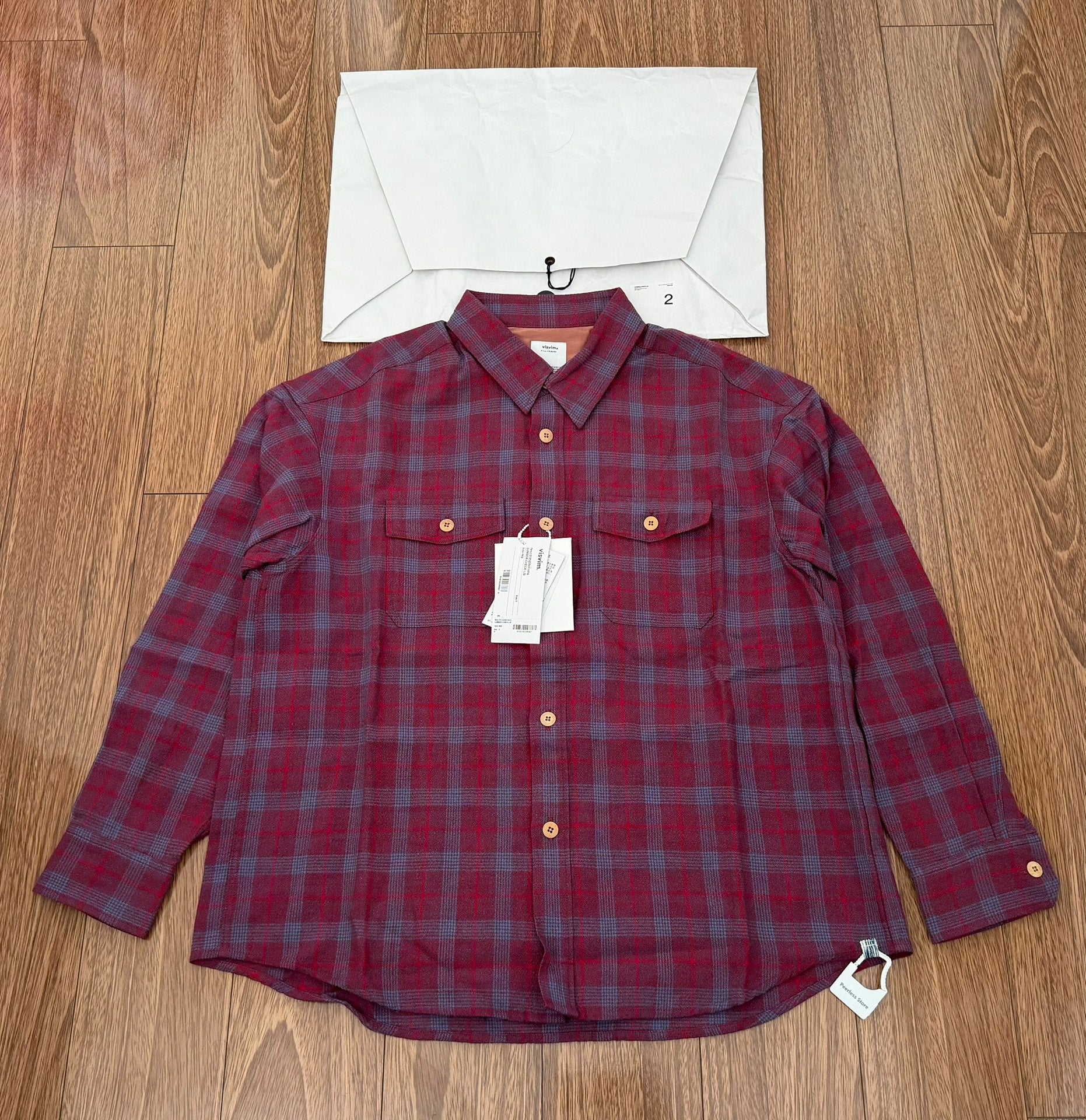 VISVIM Lumber Check L/S Shirt 25AW