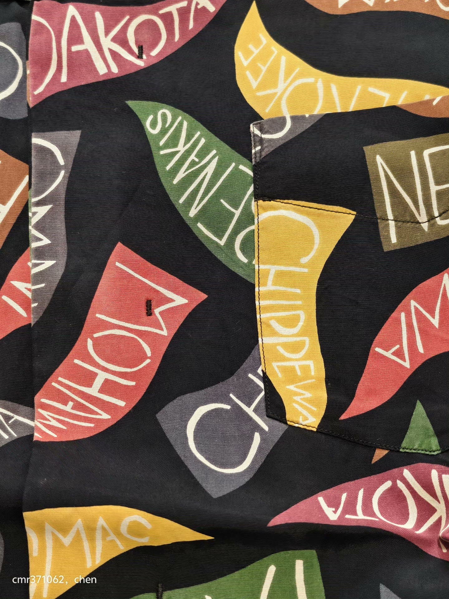 VISVIM 19SS Free Edge Shirt Pennants
