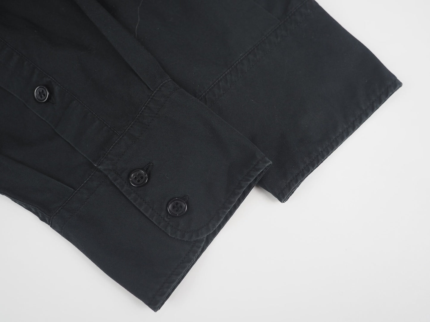 black cotton work shirt from Dolce & Gabbana