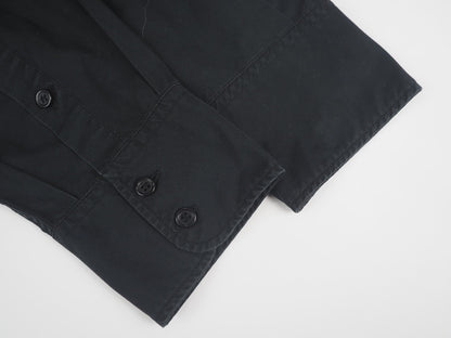black cotton work shirt from Dolce & Gabbana