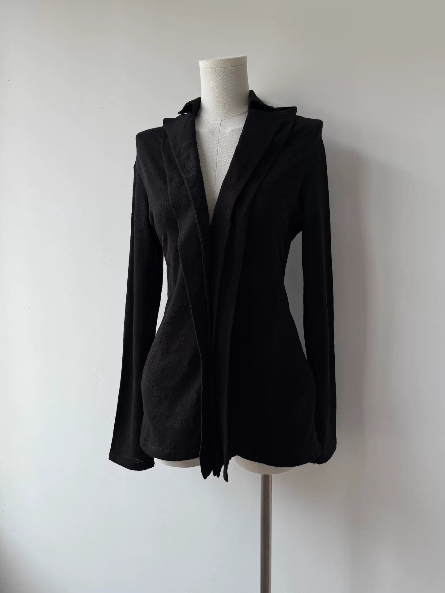 Yohji Yamamoto Unique Open Cardigan Jacket