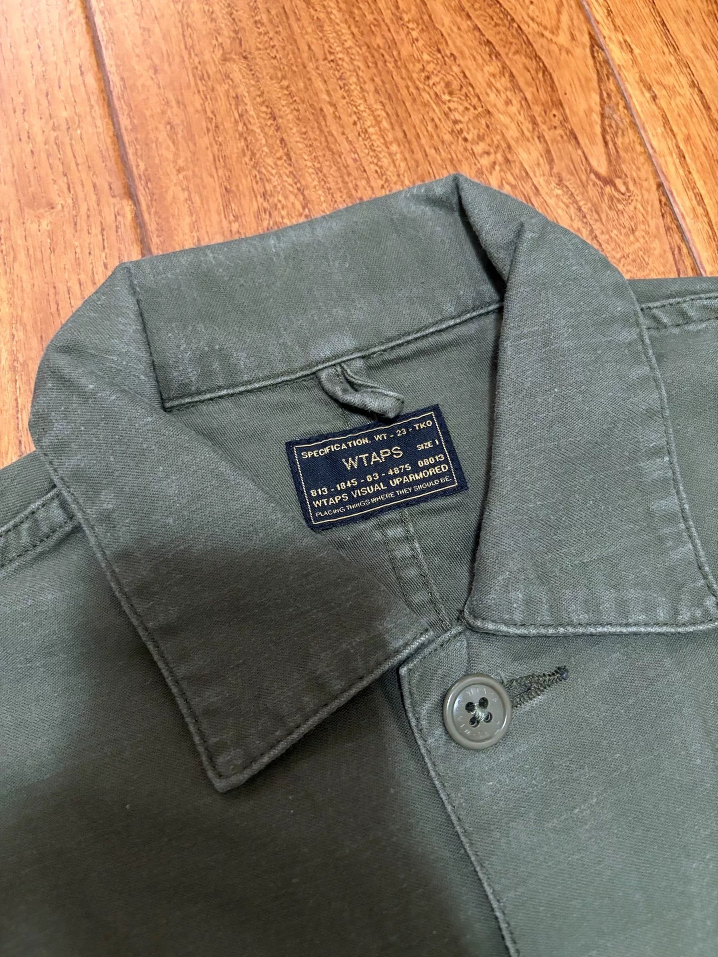 WTAPS BUDS 17SS Military Utility Shirt