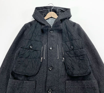 issey sport I.S 90s tactical wool jacket