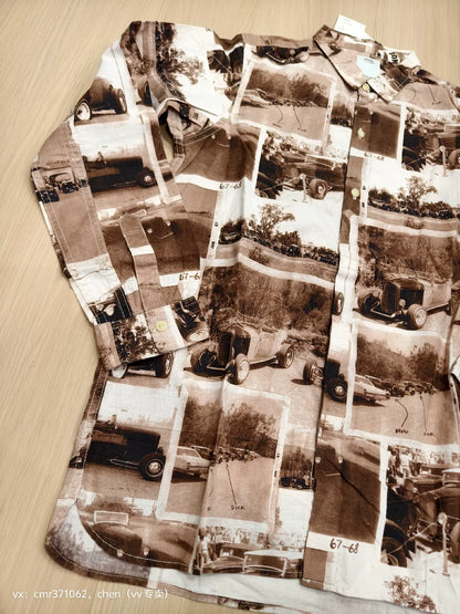 VISVIM 15SS LONG RIDER SHIRT DRY LAKES L/S