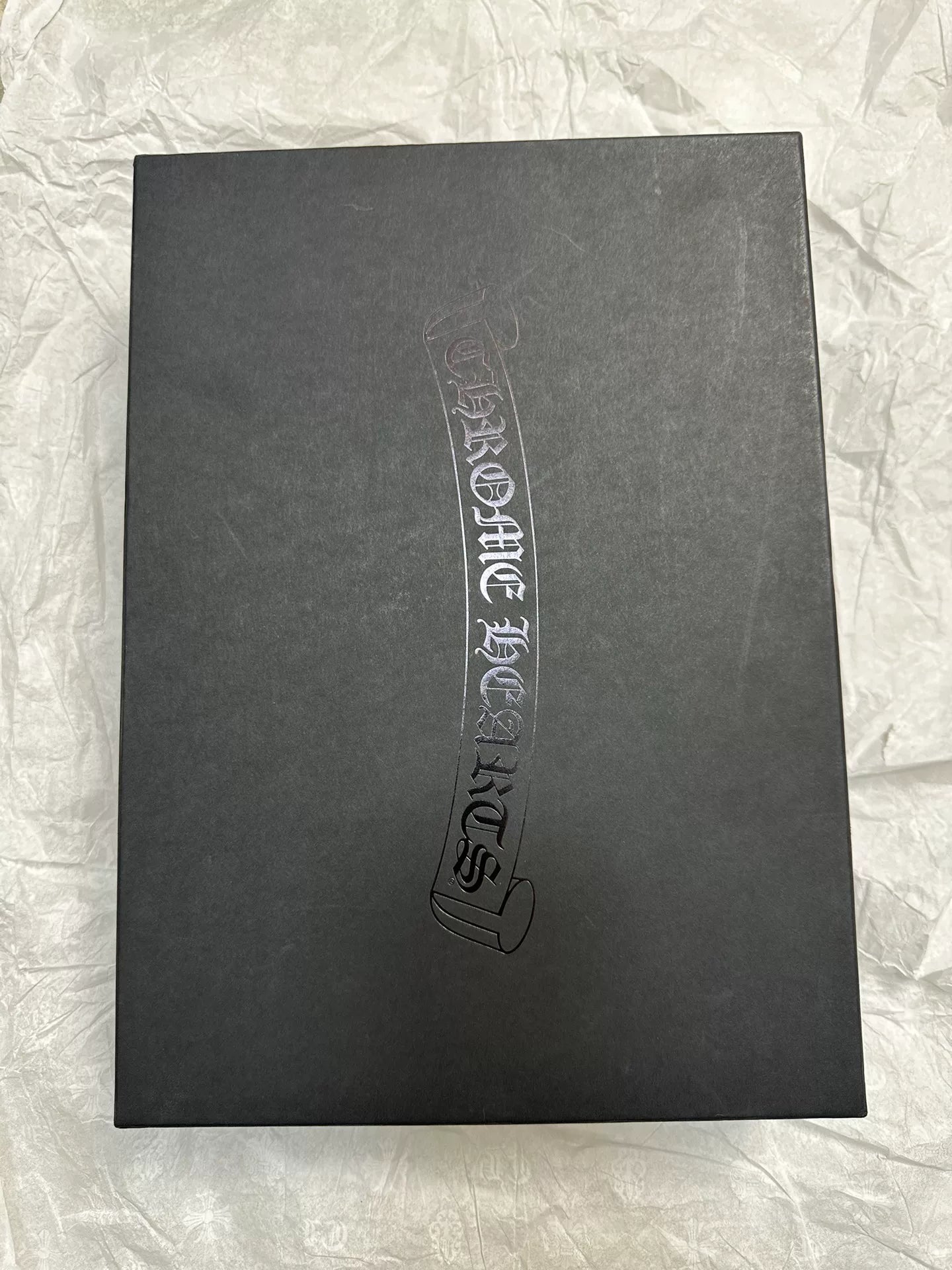 Chrome Hearts White Hotel Slippers